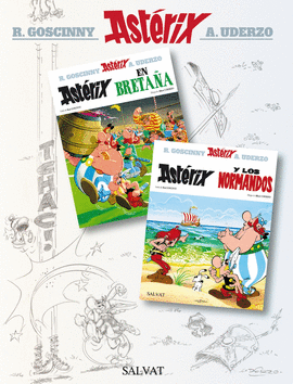 ASTÉRIX EN BRETAÑA Y ASTÉRIX Y LOS NORMANDOS. ÁLBUM DOBLE