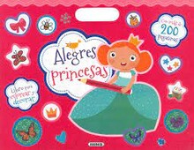 LIBRO PARA COLOREAR Y DECORAR ALEGRES PRINCESAS